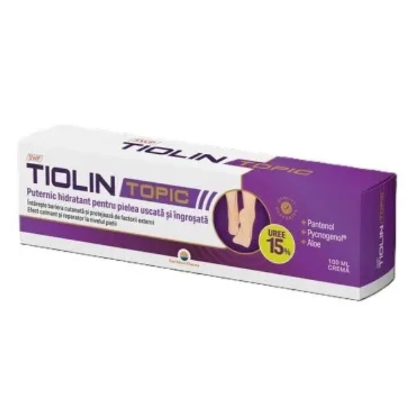 Poza produs Tiolin Topic crema, Sun Wave Pharma | 100 ml