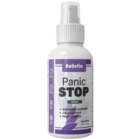 Poza produs Panic Stop spray oral, Reliefia | 50 ml