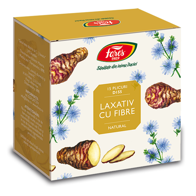 Poza produs Laxativ cu fibre, Fares  | 15 plicuri