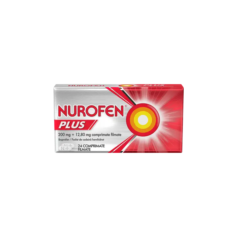 Poza produs Nurofen Plus | 24 comprimate