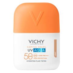 Fluid hidratant colorat SPF50 Capital Soleil UV AQUA Pigment Light, Vichy | 50 ml