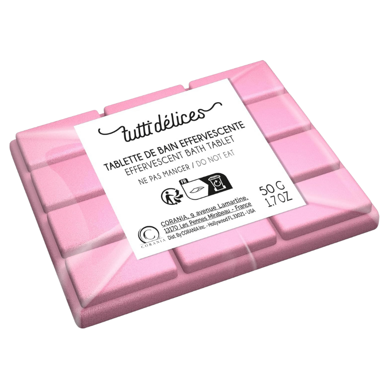 Poza produs Set cadou dama Tutti Delices Pomme D'Amour, Corania | EDT 50 ml + tableta efervescenta baie
