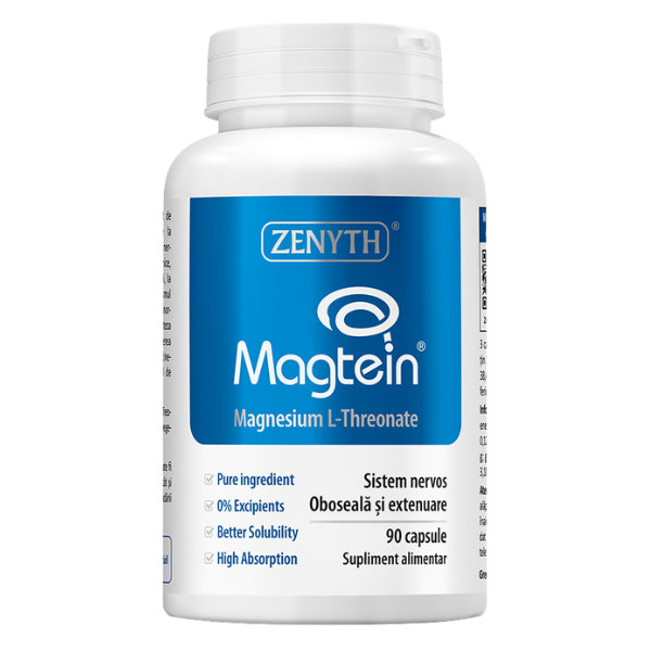Poza produs Magneziu Treonat Magtein, Zenyth | 90 capsule