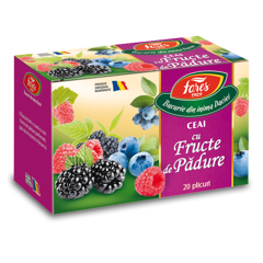 Ceai cu fructe de padure, ceai la plic, Fares | 20 plicuri