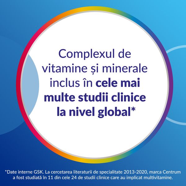 Poza produs Centrum pentru barbati Complet de la A la Zinc | 30 comprimate