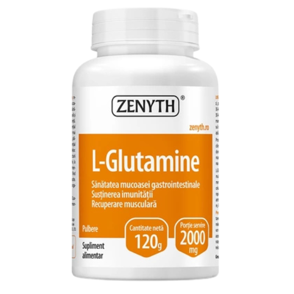 Poza produs L-Glutamina pulbere, Zenyth | 120 g