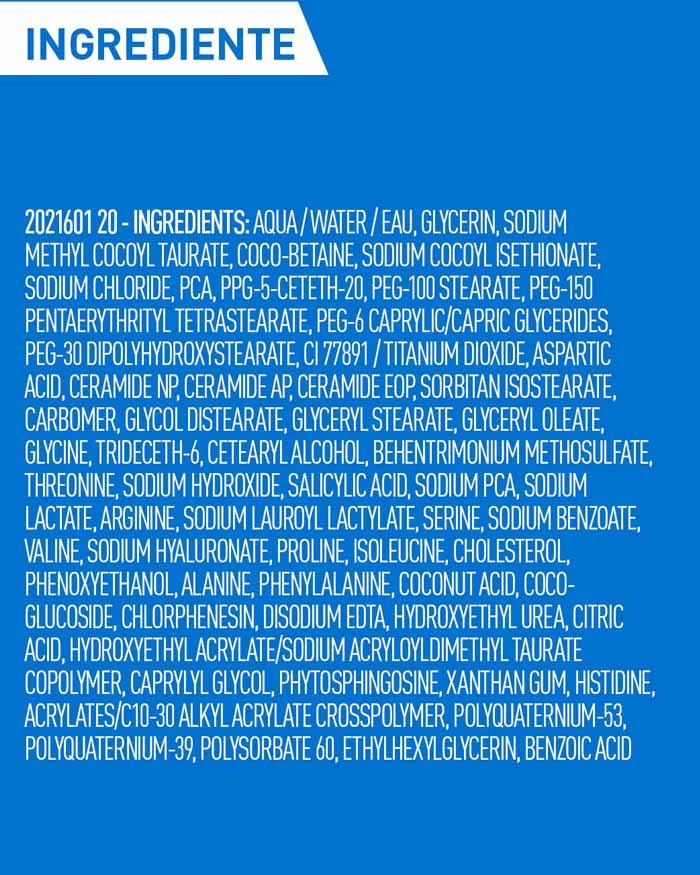 Poza produs Cerave Crema de curatare spumanta si hidratanta ten nomal-uscat | 236 ml