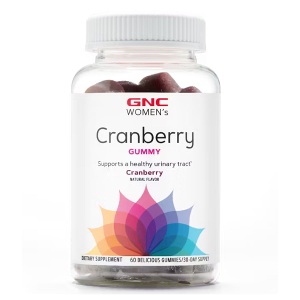 Women's Cranberry Gummies, GNC | 60 jeleuri — poza produs 1/2