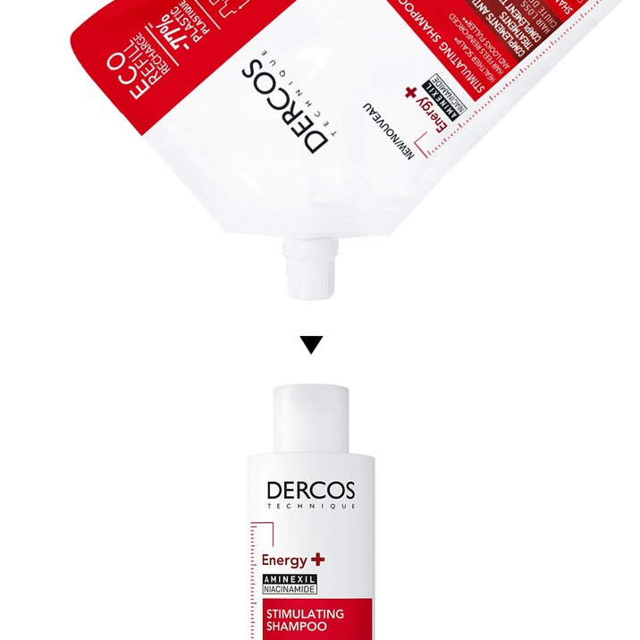 Poza produs Rezerva eco sampon energizant Dercos Energy+, Vichy | 500 ml
