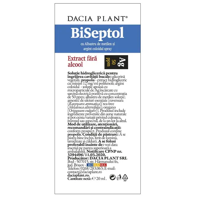Poza produs BiSeptol Spray | 20 ml