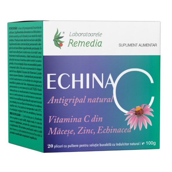 Poza produs ECHINA-C 1000MG CUT X 20 PLICURI