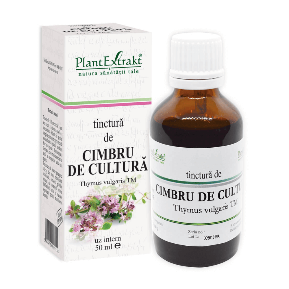 Poza produs TINCTURA DE CIMBRU DE CULTURA 50ML
