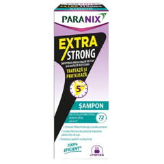 Paranix sampon extra strong cu pieptene inclus, Omega Pharma | 200ml