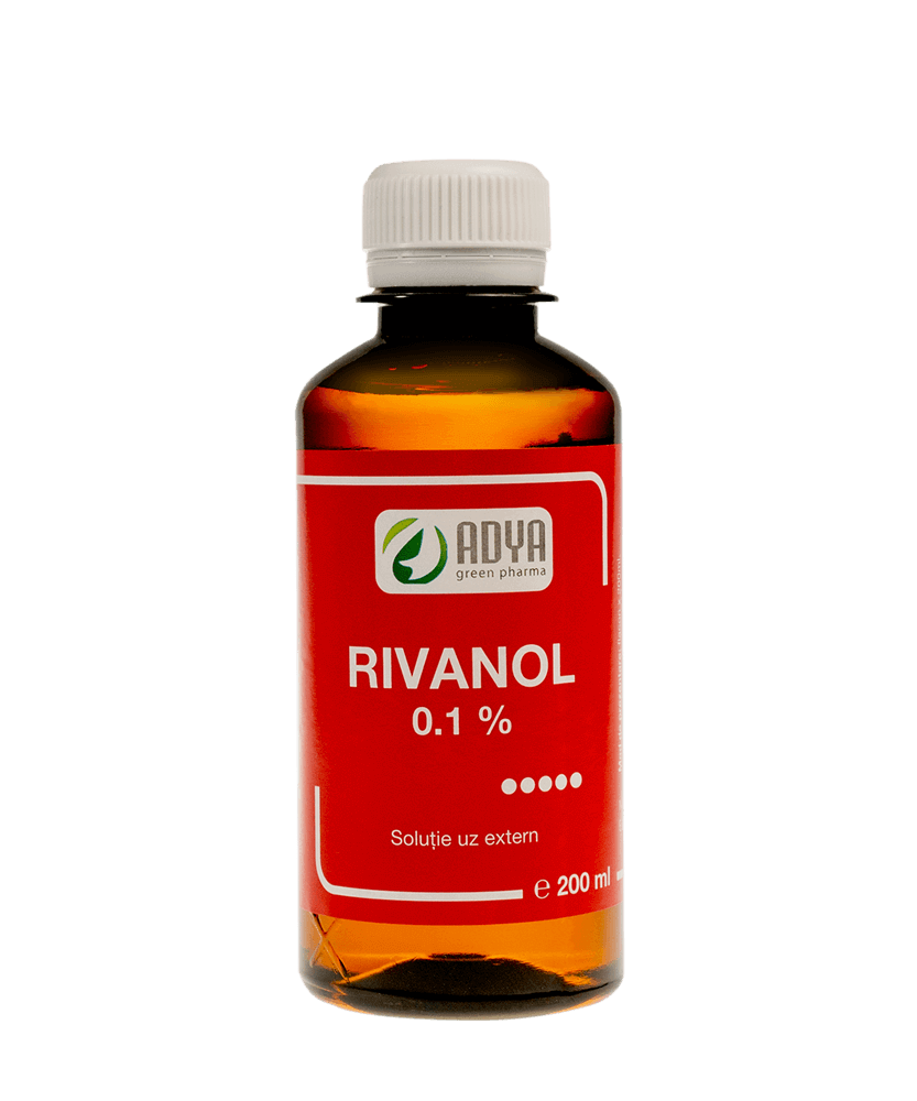 Poza produs Rivanol 0,1%, Adya Green Pharma | 200 ml