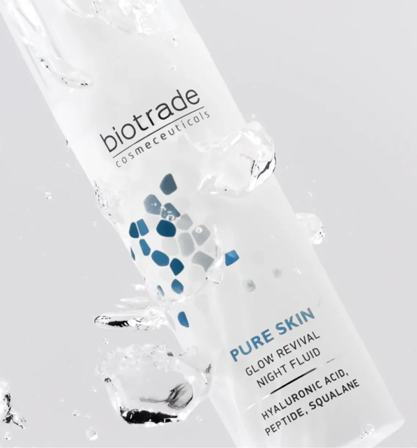 Poza produs Fluid iluminator de noapte Pure Skin, Biotrade | 50 ml