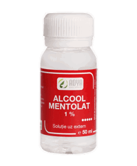 Alcool mentolat 1%, Adya Green Pharma | 50 ml