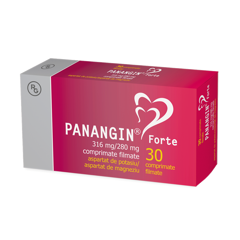 PANANGIN FORTE 316 MG/280 MG X 30