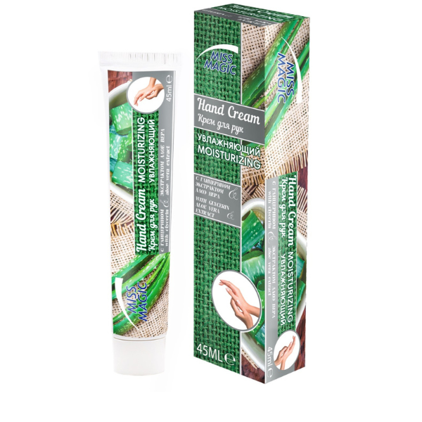 Poza produs Crema de maini hidratanta cu glicerina si extract de aloe vera Elea | 45 ml