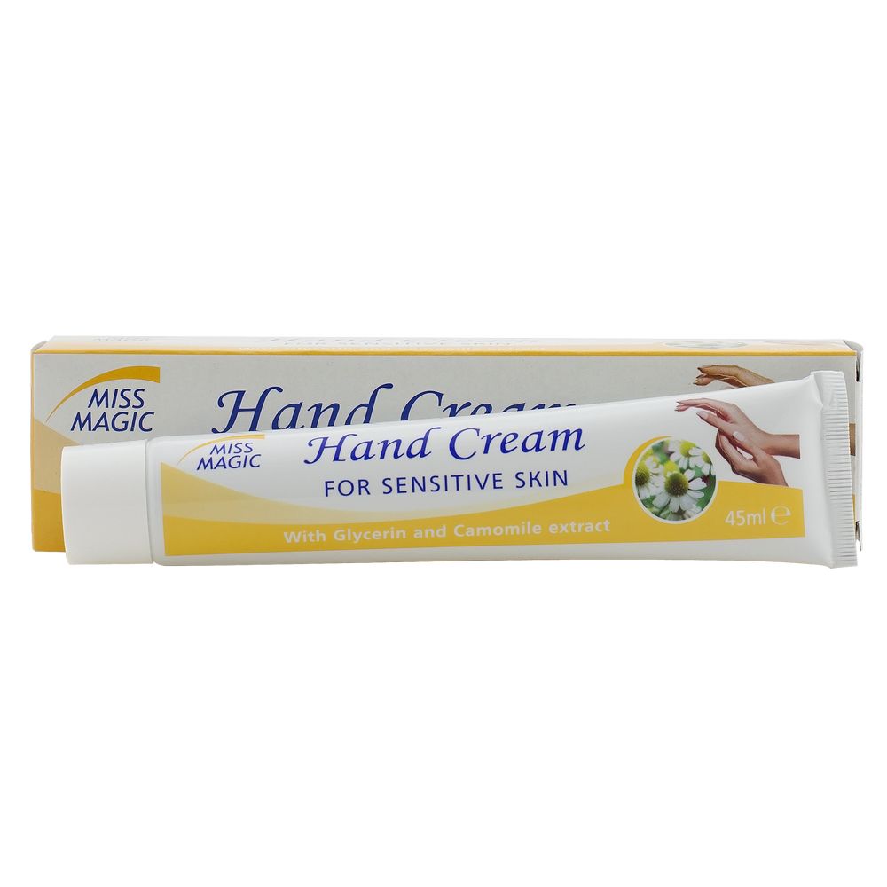 Poza produs Crema de maini piele sensibila cu glicerina si extract de musetel Miss Magic | 45 ml