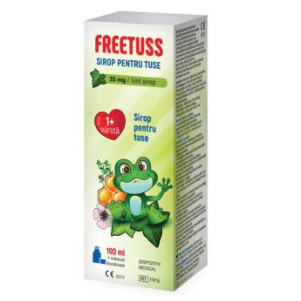Poza produs Freetus sirop de tuse pentru copii, Vedra | 100 ml