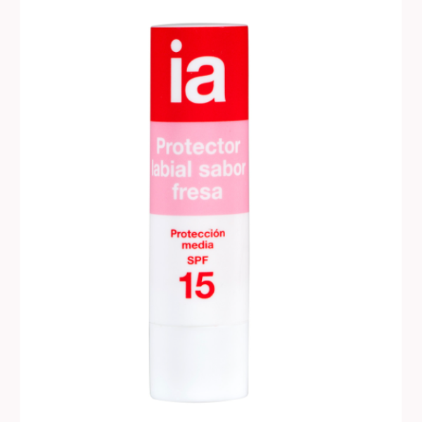 Poza produs Balsam de buze cu aroma de capsuni SPF15, Interapothek