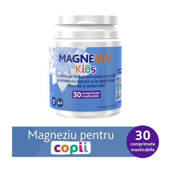 Poza produs MagneVie Kids, Sanofi | 30 comprimate masticabile