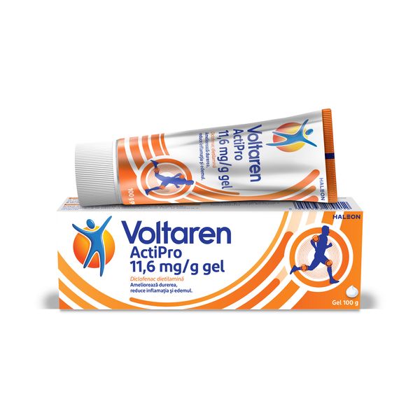 Poza produs Voltaren Actipro 11,6 mg/g, Haleon | 100 g