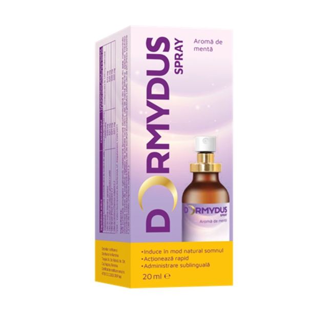 Poza produs Spray sublingual pentru somn Dormydus, Terapia | 20 ml