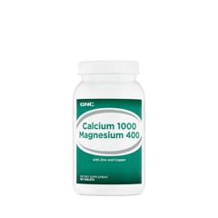 GNC Calciu 1000 Mg Magneziu 400 Mg | 180 Tb