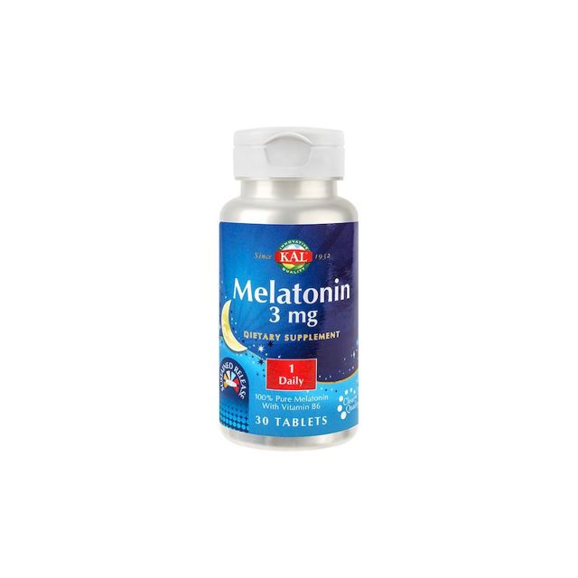 Poza produs KAL Melatonina 3 mg | 30 tablete