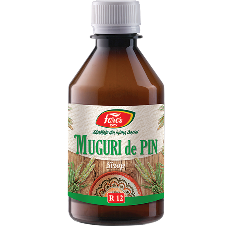 Poza produs Muguri de pin, R12, sirop, Fares | 250 ml