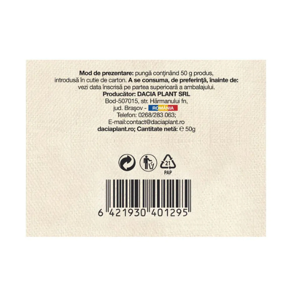 Poza produs Ceai Sanziene Galbene, Dacia Plant | 50 g
