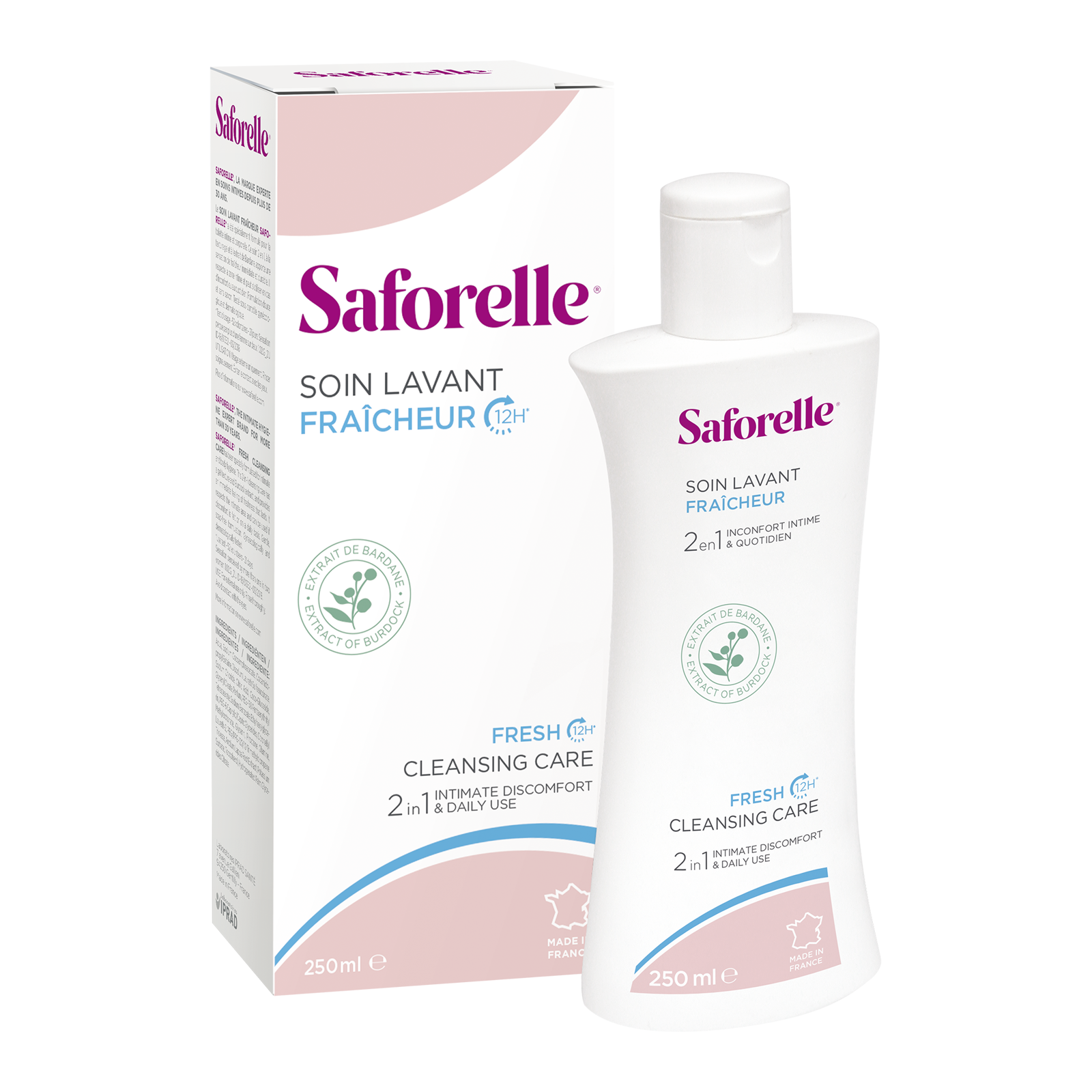 Poza produs Gel igiena intima si corporals Fresh Saforelle, Biocodex | 250 ml