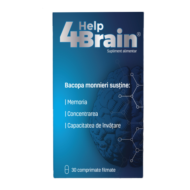 Poza produs Help 4 Brain, Zdrovit | 30 comprimate