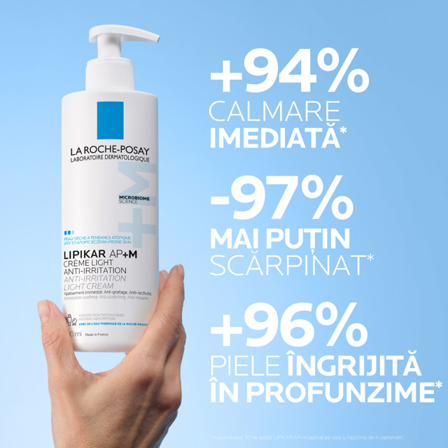Poza produs Lipikar Light AP+M, La Roche-Posay | 400 ml