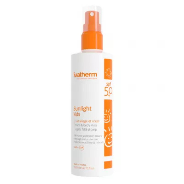 Poza produs IVATHERM SUNLIGHT KIDS SPF50 200ML