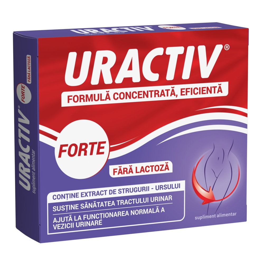 Poza produs Uractiv Forte fara lactoza, Terapia  | 10 capsule