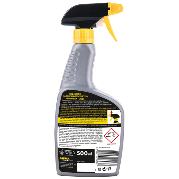 Poza produs Spray Degresant Cuptor si Grill Sidolux Profi, Lakma | 500 ml