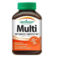 Multi 100% Complete Vitamin, Jamieson | 30 capsule