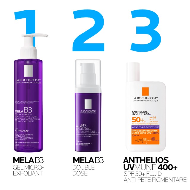 Ser concentrat intensiv anti-pete pigmentare Mela B3 Double Dose, La Roche-Posay | 40 ml — poza produs 11/11