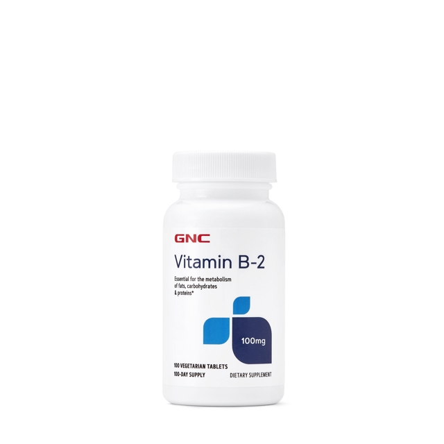 Poza produs GNC Vitamin B-2 100 Mg | 100 Tb