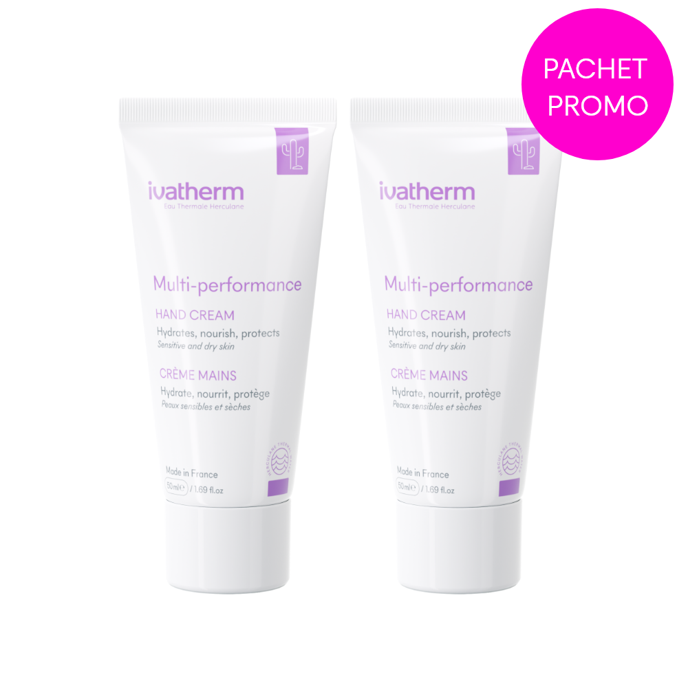 Poza produs IVATHERM CREMA MAINI MULTIPERFORMANTA 1+1 70% LA AL DOILEA