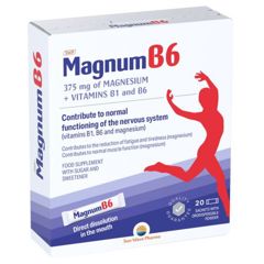 Magnum B6, Sun Wave Pharma | 20 plicuri