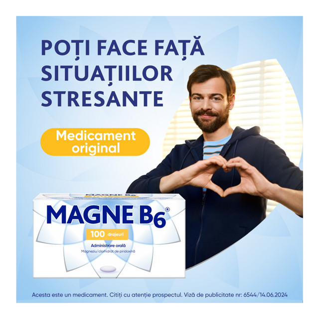 Poza produs Magne B6, Sanofi | 100 drajeuri