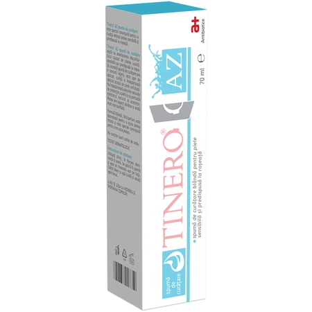 Poza produs Spuma de curatare Tinero AZ, Antibiotice SA | 70 ml