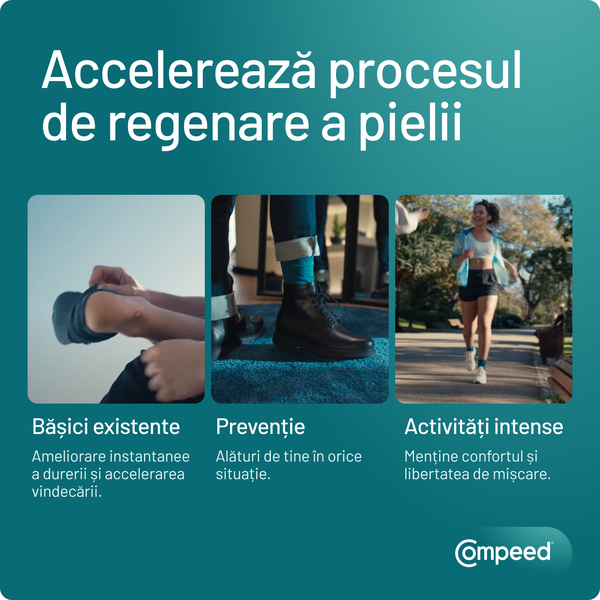 Poza produs Plasturi pentru basici medii, Compeed | 5 bucati