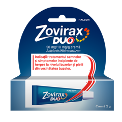 Zovirax Duo crema 50 mg/10 mg/g, Haleon | 2 g