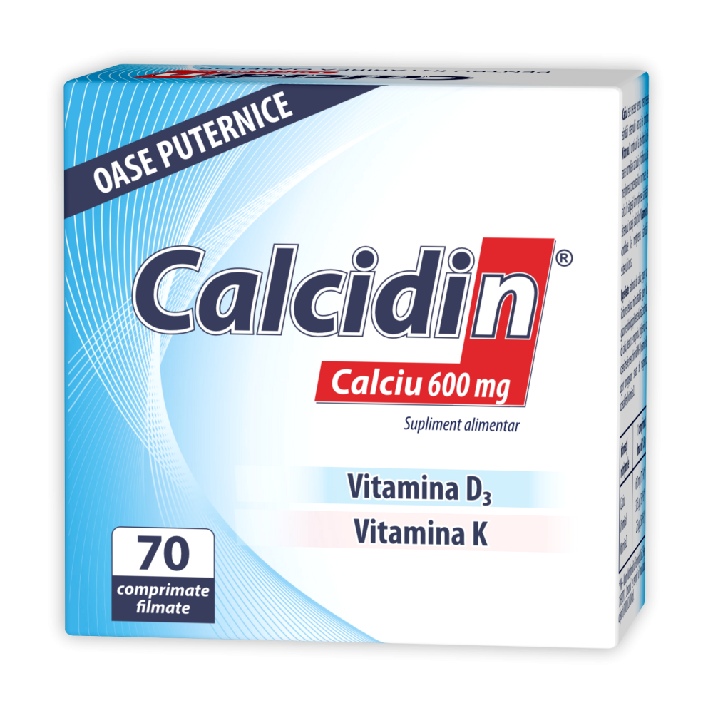 Poza produs Calcidin, Zdrovit | 70 comprimate