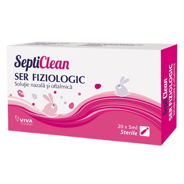 Poza produs SEPTICLEAN SER FIZIOLOGIC MONODOZE 20BUC X 5ML