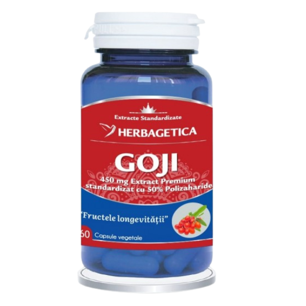 Poza produs Goji, Herbagetica | 60 capsule